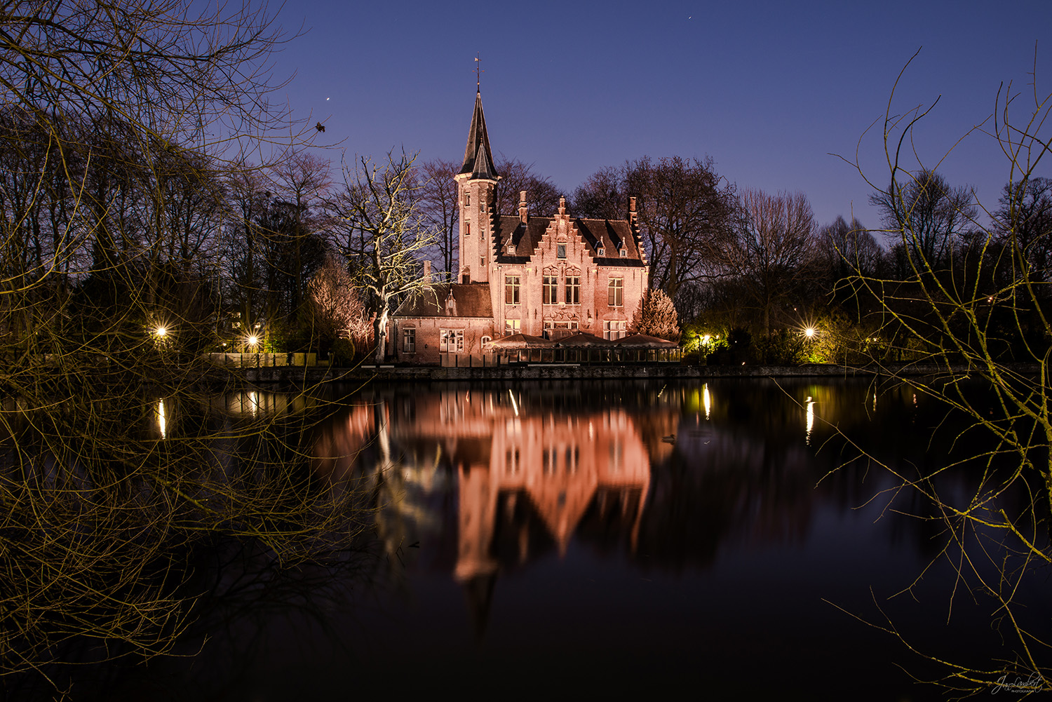 ffoto Brugge by night - Janlambertphotoqgraphy.com