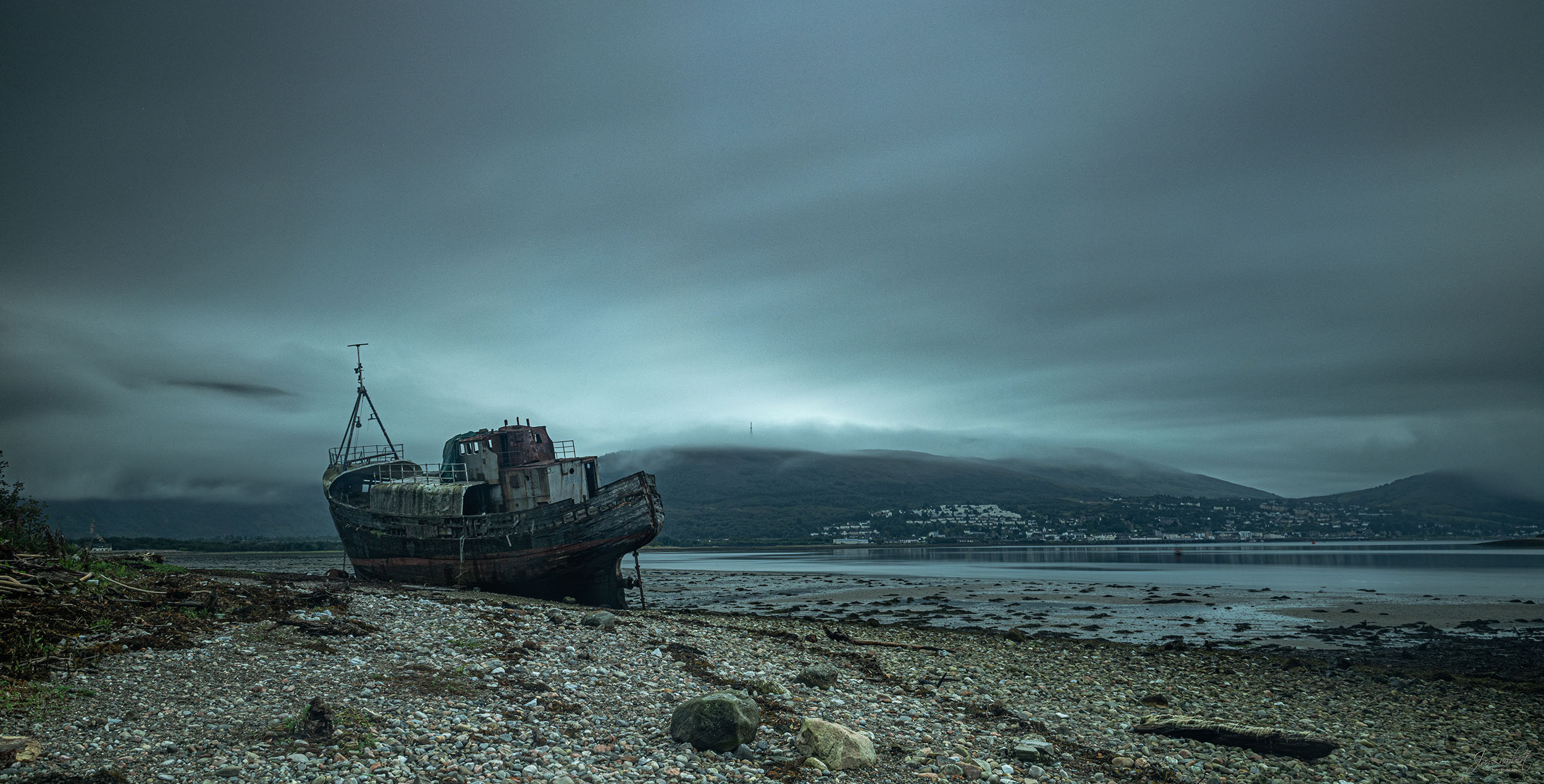 Foto coal ship Schotland - Janlambertphotography.com